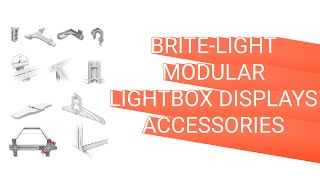 Brite-Lite Modular Lightbox Display Accessories