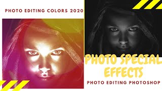 How to add Effects Color | Photo Special Effects in Photoshop Tutorial | Modern graphic