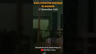 HAUL SYARIFAH SAKINAH AL HADDAD di Ndalem Habib Ahmad Bafaqih #habibahmadbafaqih #makamhabibahmad