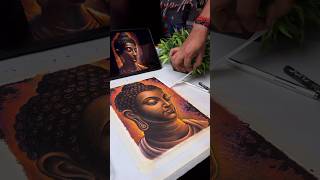 Buddha Drawing, #shorts #art #drawing #buddha