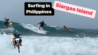 Surfing in the Philippines Siargao island 2023 / Surfing Trip / waves in Siargao