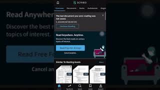 Scribd unlock/unblur