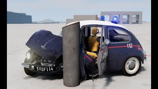 BeamNG Drive Messing around with the crashhard dummie Crashtest+ Downloadlink