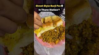 Bhurji Pav In Thane🥚| Roadside Bhurji Pav For Rs 30/- Only 🍳| #shorts #bhurjipav