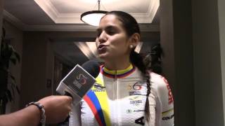 Entrevista a la ciclista colombiana Serika Gulumá