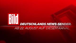 Bild TV: Infotafelschleife vor Sendestart (2.8.21)