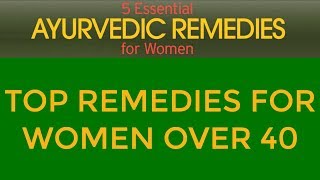 Top Remedies For Women Over 40 For Pain Inflammation And Anti Aging