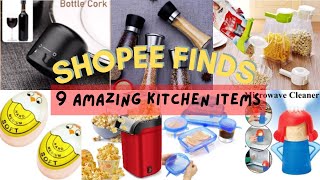 9 AMAZING USEFUL KITCHEN ITEMS || SHOPEE FINDS🛒  || Better Buys