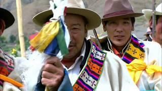 Tibetan people landscape photography&video background