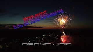 Drone Vidz | 4th of July | Fireworks | Nashwauk, MN | 4K