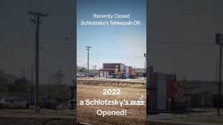 Recently Closed Schlotzsky's Tahlequah OK.