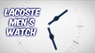 Lacoste Men's Silicone Quartz Watch || Shopping on Amazon