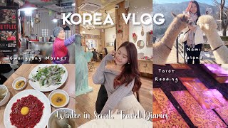 KOREA VLOG EP 4 🇰🇷: Gwangjang Market, Nami Island Tour, Tarot Reading, Last Days in Korea!!