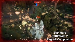 Ragdoll Compilation | Star Wars Battlefront 2 2022