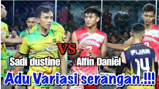 Duel panas ‼️ Adu variasi Setter senior Sadi dustine VS alfin daniel proliga.!! Singotoko cup 5