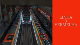 Metrô sp | Movimentação de trens da linha 3 vermelha na estação Sé*teve buzina*