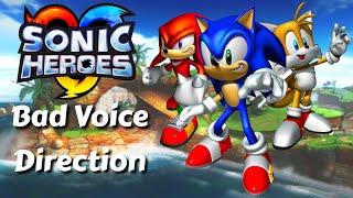 Sonic Heroes - Bad Voice Direction