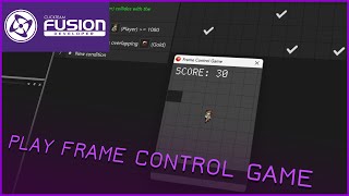 Play FRAME CONTROL GAME in Clickteam Fusion 2.5