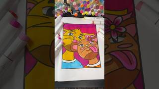 Cute Selfies | Miro Coloring Books #shorts