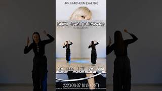 Somi - fast forward dance tutorial mirrored0.75 #somi #dance #cover #tutorial #mirrored #fasrforward