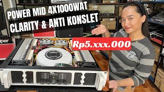 POWER MID CLARITY MURAH ANTI KONSLET CLA FP4100TT by SPL AUDIO