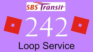 (ROBLOX) SBS Transit Trunk Service 242 Hyperlapse / SMB8037C (ft. Deevil4002G Studios)