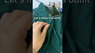 3/365 outfits recreating Making this beautiful dress #youtube #meesho  #outfitfromscratch