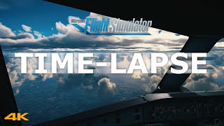 Microsoft Flight Simulator 2020 | Berlin Germany Rome Italy | Full Flight | Timelapse! 4K