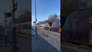 Cross Country’s crossing paths at Water Orton Station on Sunday 9th January 2022