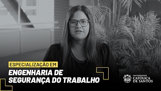 Especialização em Engenharia de Segurança do Trabalho | UniSantos