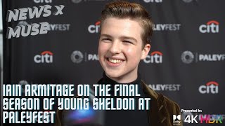 lain Armitage On The Final Season of Young Sheldon at PaleyFest