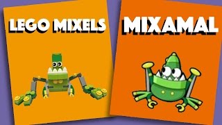 Lego Mixels - Mixamal (Amphipod) - Stop Motion Build (How to Build)