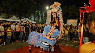 【艋舺沅朔龍獅團-醒獅團】~113大溪天山靈寶寺道濟古佛建寺弘道40週年祈安福醮遶境