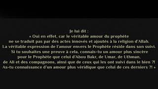 LE MAWLID ? Cheikh Abd Ar Razzaq Al Badr