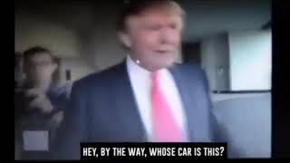 Donald Trump buys a woman's car and children