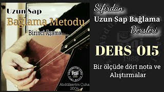 Sıfırdan Uzun  Sap Bağlama Dersleri #015