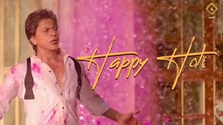 Happy Holi status video song ft. Shah Rukh Khan 2023|AMS Pics