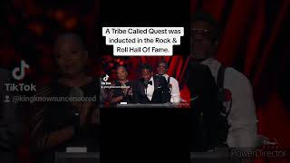 A Tribe Called Quest Was Inducted Into The Rock & Roll Hall Of Fame