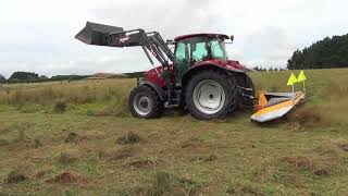 MAXAM mowing rushes and thistles