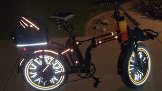 Radpower Radmini 4 year update at night & upgrades