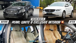 Premium Interior For Amazing Pearl White Volvo |📍Autorounders