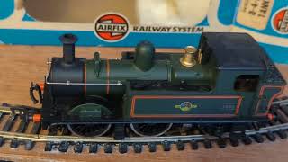 OO Gauge AIRFIX 54153 BR GREEN 0-4-2 CLASS 1400 TANK LOCOMOTIVE 1466 BOXED