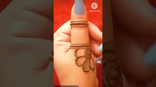 ✨💞Style.. Finger mehndi#shortvideo#trending#ytshorts#fingermehandi@Mywork9919