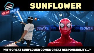 Sunflower - Post Malone, Swae Lee | DANCE SABER | Expert | Beat Saber MRC