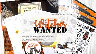 Plan with Me - Witches Wanted (Happy Planner)