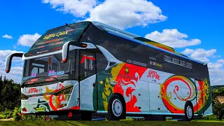 MOD BUSSID TERBARU | KODENAME XHD ROMBAK SR2 | LIVERY XHD ROMBAK SR2 NPM