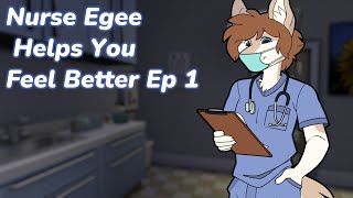 [Furry ASMR] Nurse Egee Helps You Feel Better! pt1 | Paper & Pen Writing, Keyboard Typing