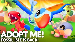 🦕Playing Fosssil Isle Update In Adopt Me!🦖