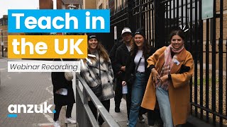 Teach in the UK Webinar - May 2023