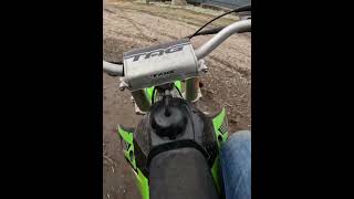 Dirt bike jump #pov